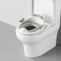 baby portable toilet seat, potty training, no installation, splash proof, hanging storage, travel potty seat, toddler toilet training seat - Gray - Size Hard seat cushion