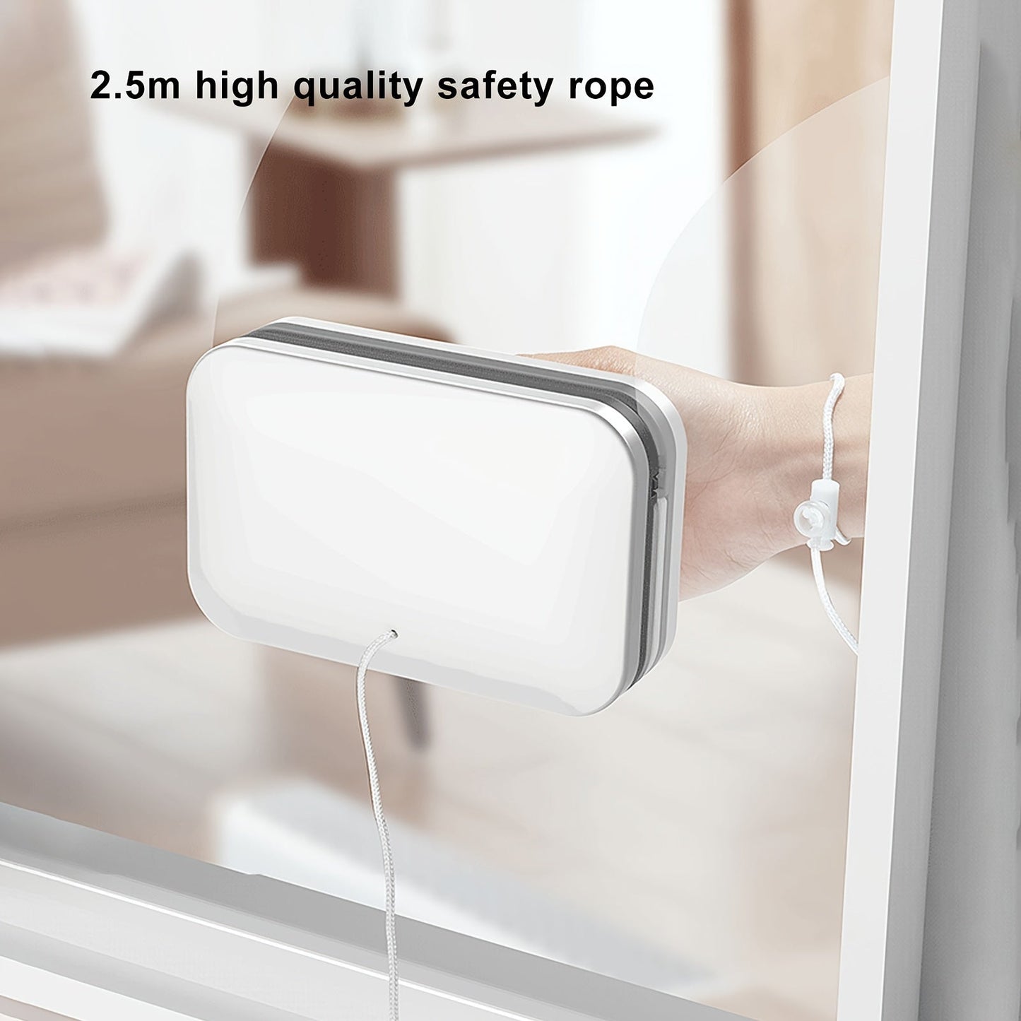 "Turn & Clean: The 90° Rotating Window Cleaner That Does Both Sides at Once!"