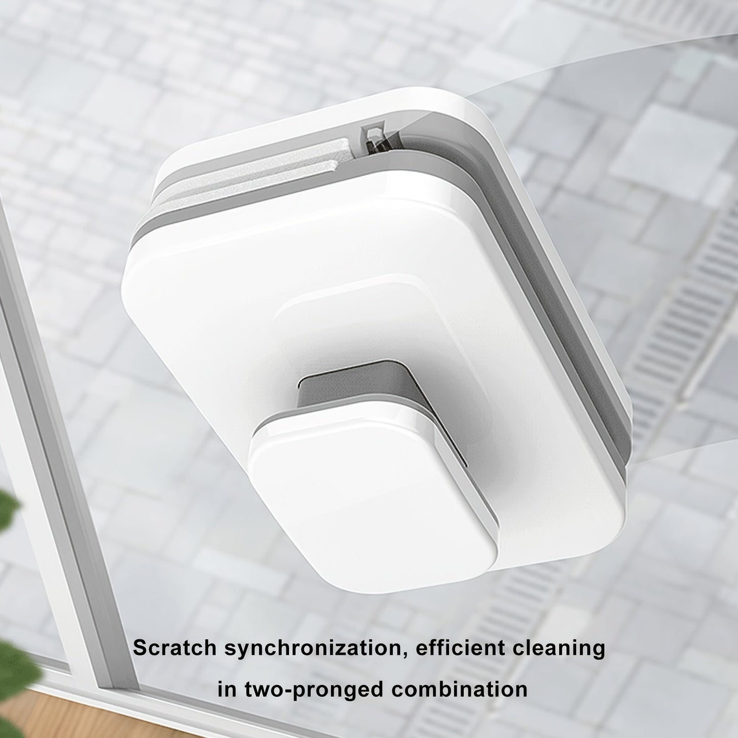 "Turn & Clean: The 90° Rotating Window Cleaner That Does Both Sides at Once!"