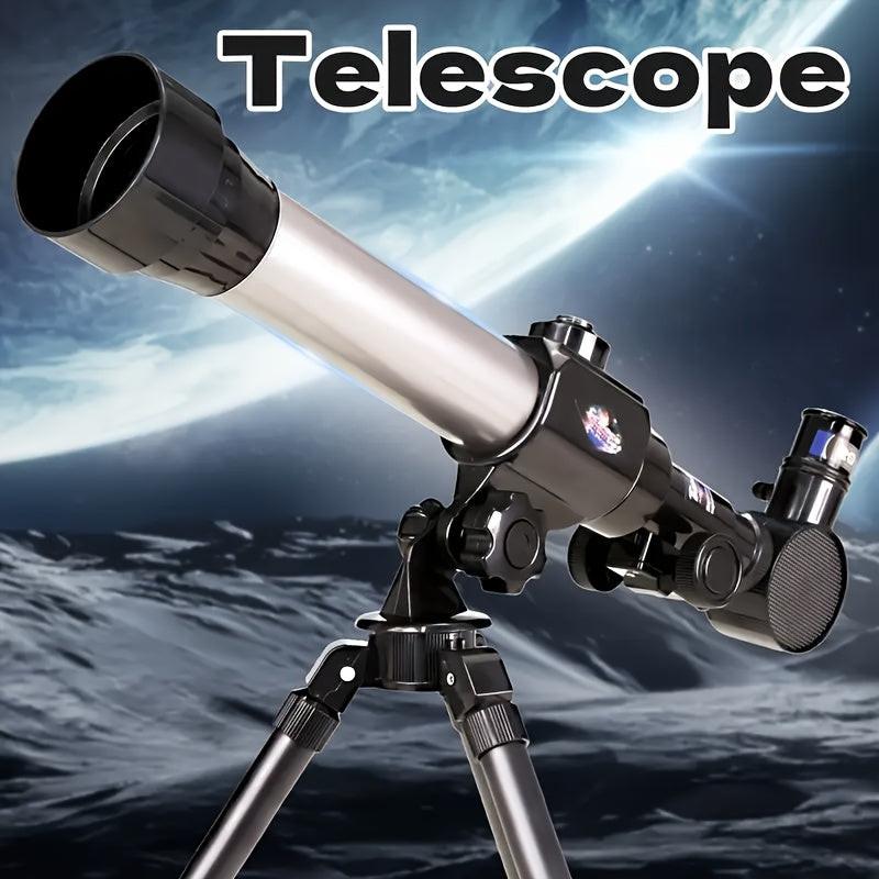 **Entry-Level Quick-Setup Astronomical Telescope | Stable Tripod, Four-Step Star and Landscape Viewing, Clear Sight of Moon and Landmarks, Top Choice for Family Outdoor Exploration**.