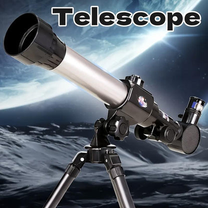 **Entry-Level Quick-Setup Astronomical Telescope | Stable Tripod, Four-Step Star and Landscape Viewing, Clear Sight of Moon and Landmarks, Top Choice for Family Outdoor Exploration**.