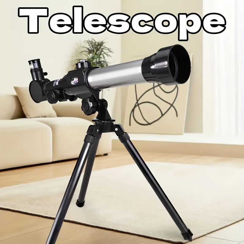 **Entry-Level Quick-Setup Astronomical Telescope | Stable Tripod, Four-Step Star and Landscape Viewing, Clear Sight of Moon and Landmarks, Top Choice for Family Outdoor Exploration**.