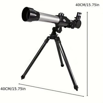 **Entry-Level Quick-Setup Astronomical Telescope | Stable Tripod, Four-Step Star and Landscape Viewing, Clear Sight of Moon and Landmarks, Top Choice for Family Outdoor Exploration**.