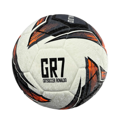 5th football match training gift hot-blooded youth PU fitting material wear-resistant explosion-proof Christmas Boxing Day (including air needle net bag pump)soccer.