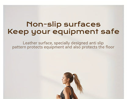 Thickened Foldable Fitness Mat｜Anti-Slip Home Exercise Mat for Treadmill and Yoga, Multi-Functional Silent Floor Protector