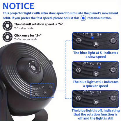 12-in-1 Constellation and Planetary arium Projector - USB power supply, modern space-themed night light with aurora effect, suitable for bedrooms, suitable for teenagers and adults, adjustable display Settings.