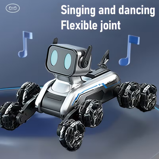 Eight-Wheeled Robotic Dog: Flexible Limbs, Adapts to Various Terrains. Indoor & Outdoor Fun Toy (No Feeding Required), A New Robotic Companion, Perfect for Birthday/Christmas Gifts â An Ideal Festive Present..