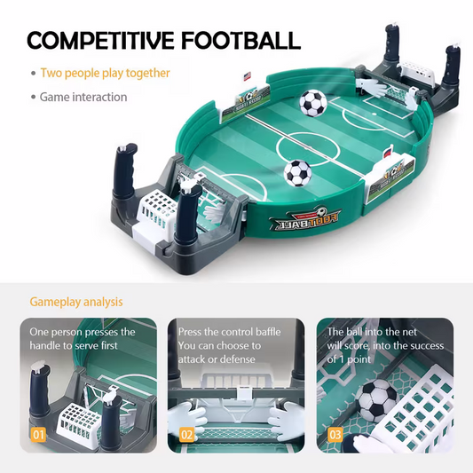 Children's interactive tabletop football game, 5 balls, educational sports tabletop toy, plastic frame, suitable for Valentine's Day, Easter and birthday gifts.