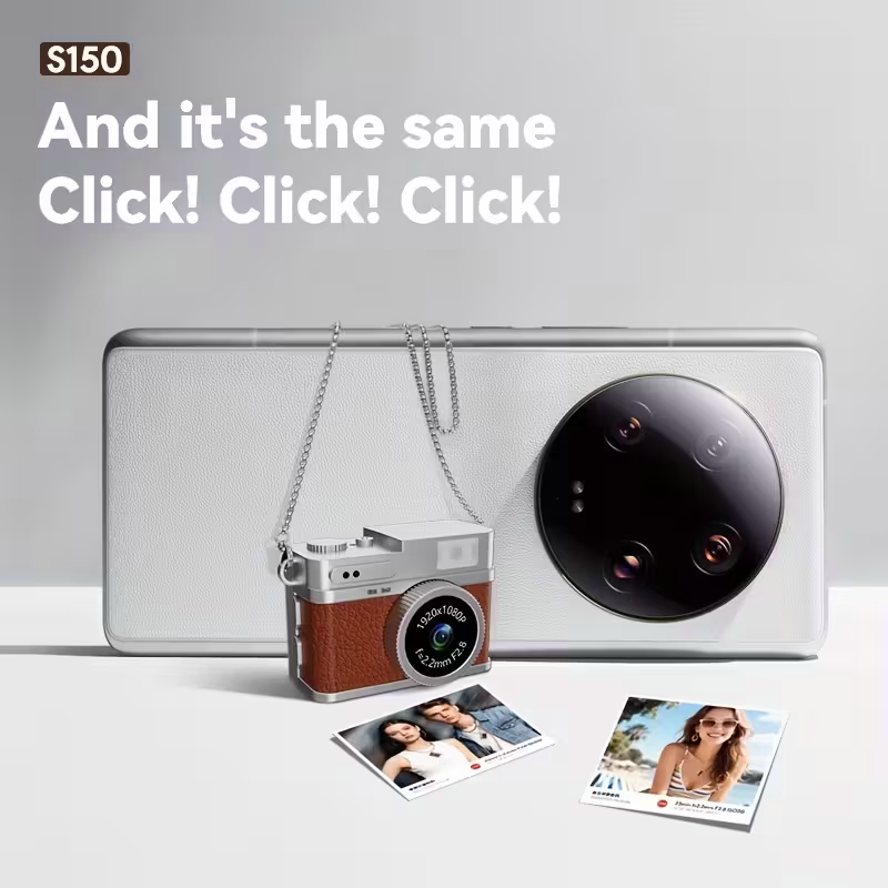 Mini camera retro version, wearable mini camera - 1080P high-definition video, 0.96-inch IPS screen, LED fill light, 17.5-gram ultra-light portable, suitable for Vlog shooting and travel, small pocket-sized photo recorder with 32GB card - small compact mi.
