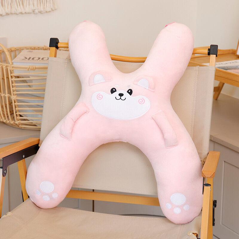 Christmas gift for kids-Kids Travel Pillow, Ergonomic Plush Support for Car Rides, Comfortable Sleep Companion for Childrenï¼brown Capibalaï¼.