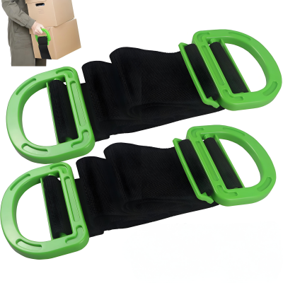 Adjustable Moving Straps with Handles â 2-Pack Heavy-Duty Furniture Lifting Belt for Boxes, Mattresses & Appliances (Up to 600 lbs).