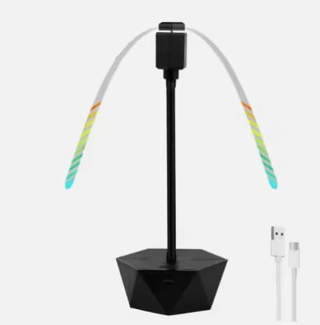 Rechargeable Anti-Fly Fan for Table â Foldable Holographic Blade Insect Repeller with Soft-Stop Safety, USB Charging for Indoor Outdoor Use, Picnic, BBQ, Kitchen, and Camping (Black).