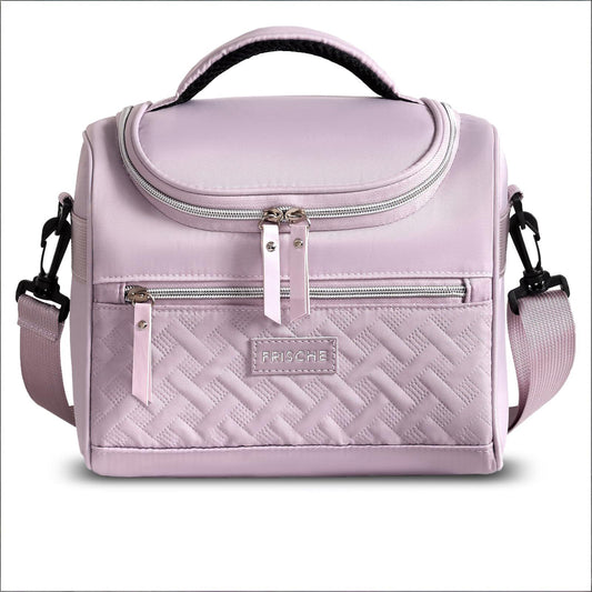 Insulated Lunch Bag with Adjustable Shoulder Strap â 8L Cooler Tote for Work, School, Picnic & Outdoor Use (Purple) | Other Colors Available in Store.