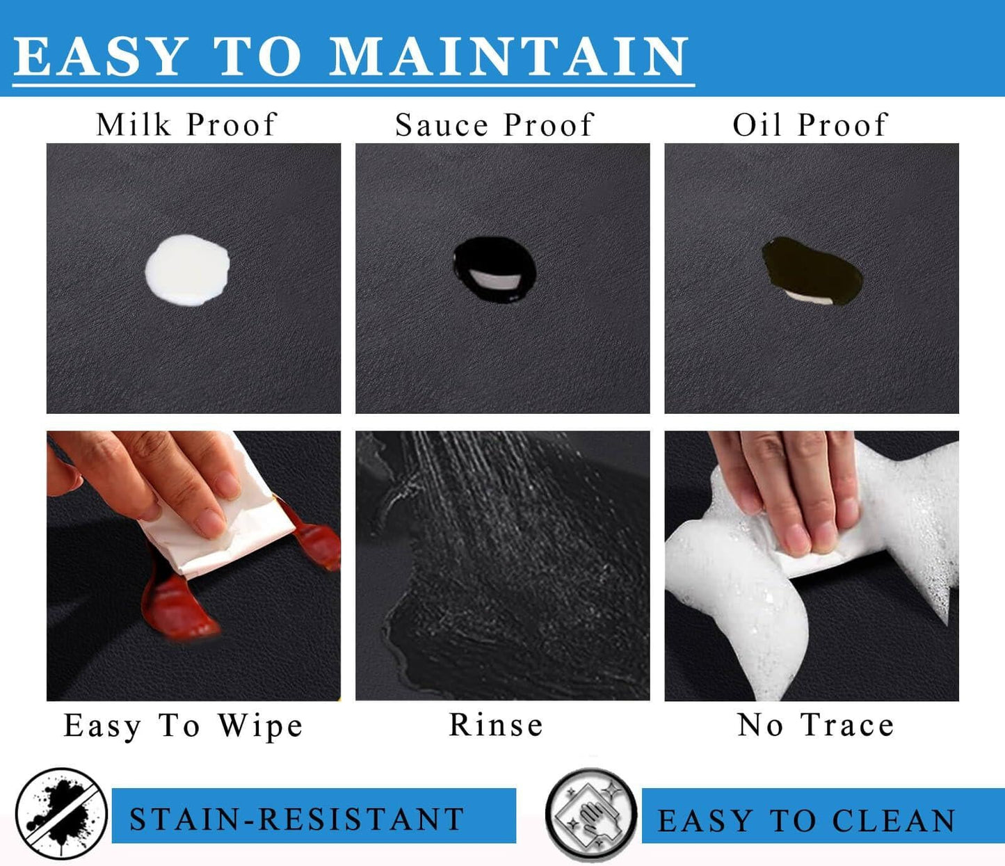 Kitchen Counter Mat for Coffee Maker â Absorbent & Quick-Dry Bar Pad with Non-Slip Backing, Protective Surface for Espresso Machine, Dish Drying Mat (Green,40*50cm).