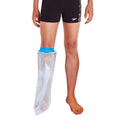 Lower Leg Waterproof Shower Sleeve for Kids – Reusable Cast Protector for Calf, Ankle & Foot During Bathing or Water Activities (Blue)