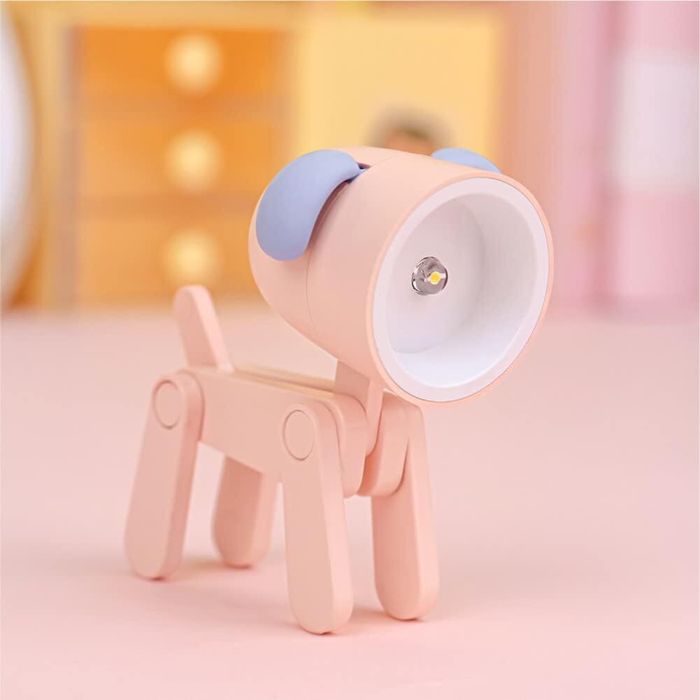 Bendable Animal Night Light 3-Pack – Mini LED Desk Lamp with Warm White Glow | Choose Your Color | Posable Joints for Kids, Students, Bedside & Gifts（blue）| Please choose 3 items to complete your purchase
