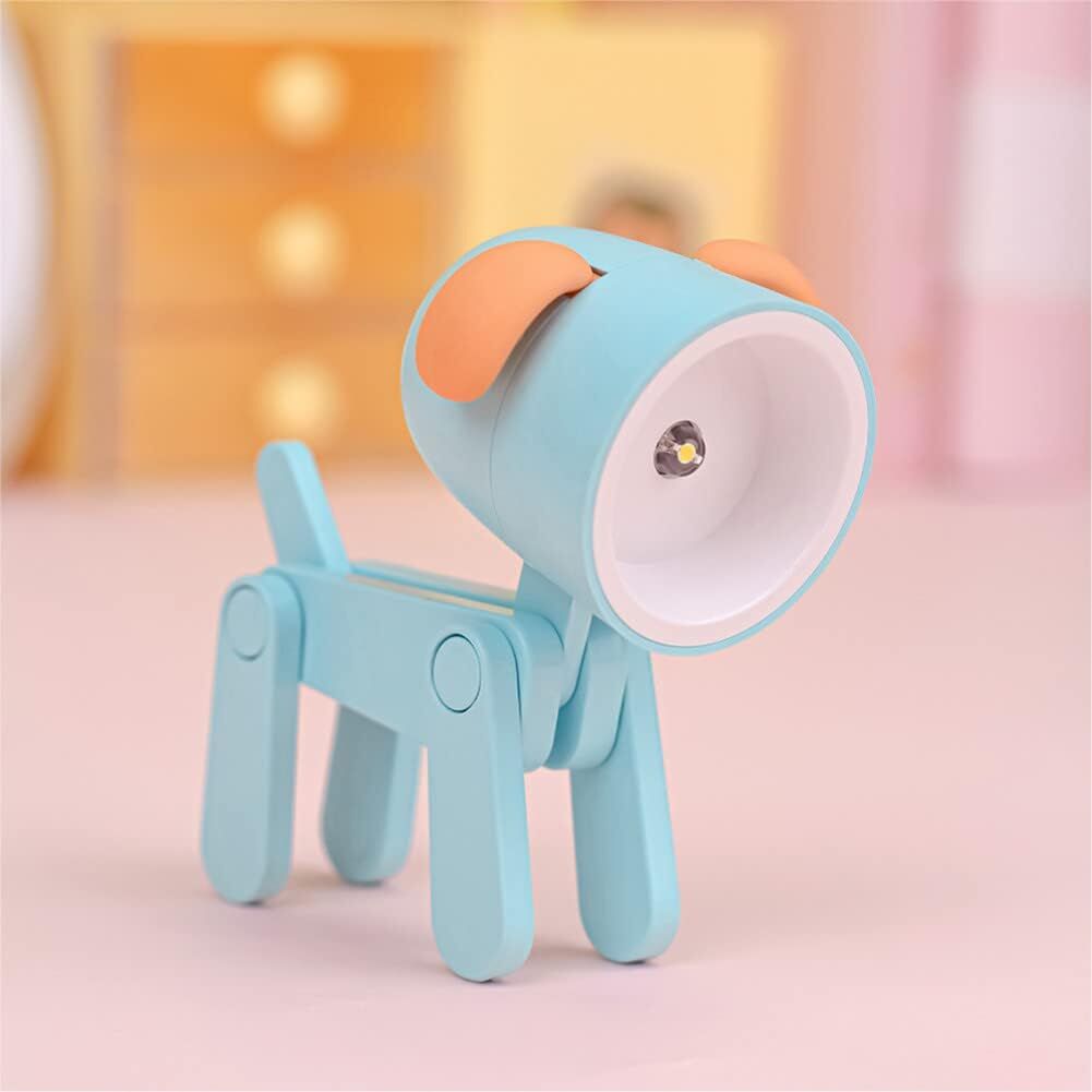 Bendable Animal Night Light 3-Pack – Mini LED Desk Lamp with Warm White Glow | Choose Your Color | Posable Joints for Kids, Students, Bedside & Gifts（green）| Please choose 3 items to complete your purchase