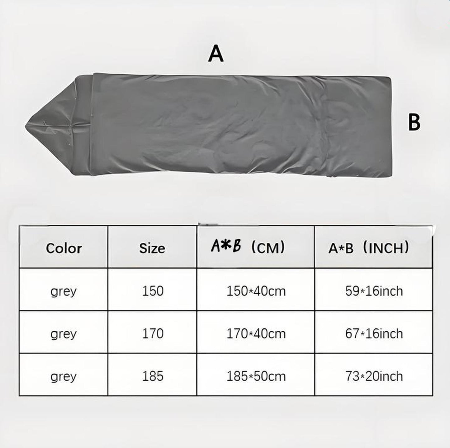 Hooded Sleep Pod: Kids Wearable Blanket – Comfy Hooded Cocoon, Cooling, Machine Washable (Grey, 150×40cm)