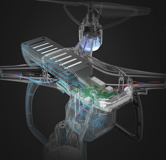 Christmas gift Fierce DIY 4K Camera Drone: Build & Fly Your Own Stunt Quadcopter for Thrilling Aerial Adventures.