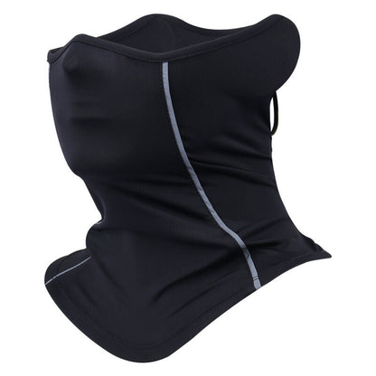 Christmas gift-Premium Ice Silk Neck Scarf Mask - Summer Cooling Essential - Breathable UV Protection - Reflective Design - Beat the Heat Comfortably（white）