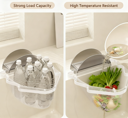 Kitchen Sink Filter Mesh Bags, 500-Pack (10 Packs of 50) 12cm×15cm Disposable Food Waste Strainer Bags for Sink Organization