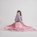 Christmas gifts for loved ones Aussie Summer Cooling Quilt – 4 Sizes, Breathable, Lightweight & Skin-Friendly for Refreshing Sleep All Season(pink,200cm*230cm)