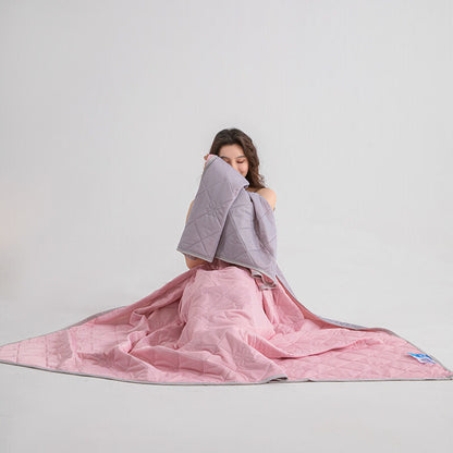 Christmas gifts for loved ones Aussie Summer Cooling Quilt – 4 Sizes, Breathable, Lightweight & Skin-Friendly for Refreshing Sleep All Season(pink,200cm*230cm)