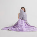 Christmas gifts for loved ones Aussie Summer Cooling Quilt – 4 Sizes, Breathable, Lightweight & Skin-Friendly for Refreshing Sleep All Season(purple,200cm*230cm)