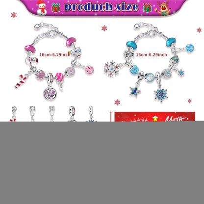 Christmas DIY Jewelry & Craft Advent Calendar(M-27,20*17*1.3cm).