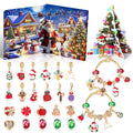 Christmas DIY Jewelry & Craft Advent Calendar(M-30,20*17*1.3cm).