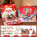 Christmas DIY Jewelry & Craft Advent Calendar(-planes-3D-Puzzle,33*27.5*2cm).
