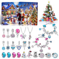 Christmas DIY Jewelry & Craft Advent Calendar(YD-02,20*17*1.3cm).