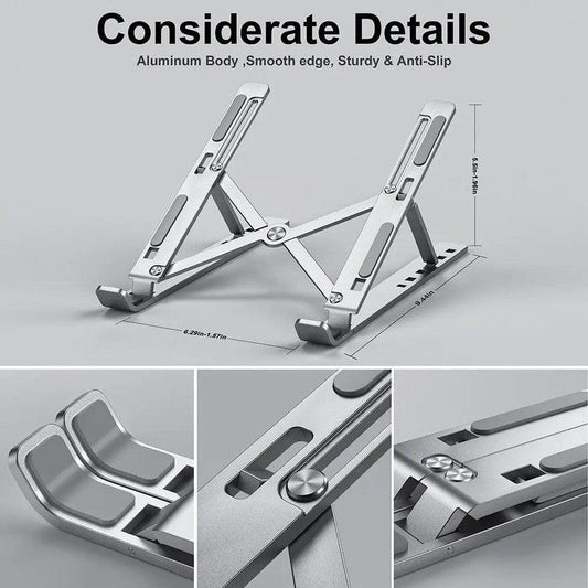 NNEOBA Portable Aluminum Laptop Stand.