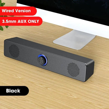 NNEOBA PC Soundbar Wired Speaker.
