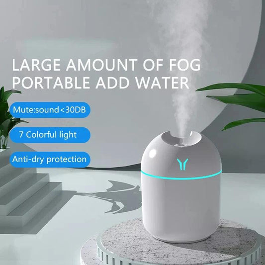 NNEOBA 250ML Mini Aroma Oil Diffuser & Humidifier with LED Night Lamp.