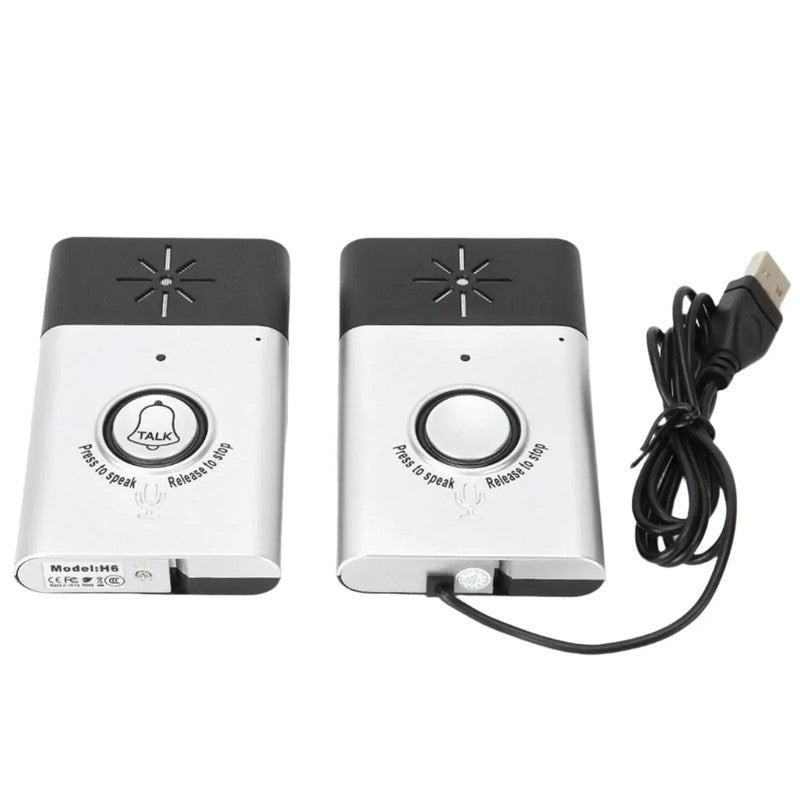 2-Way Voice Intercom Wireless Doorbell System.