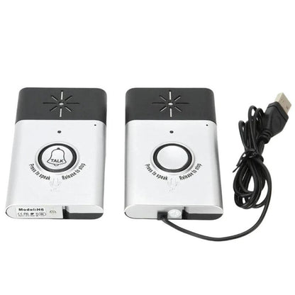 2-Way Voice Intercom Wireless Doorbell System.