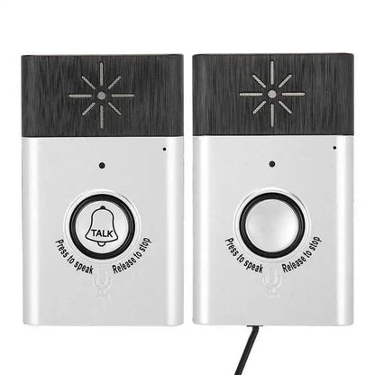 2-Way Voice Intercom Wireless Doorbell System.