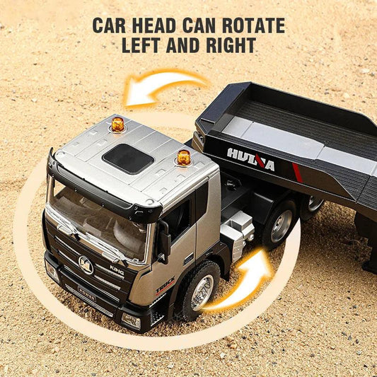 Rc Flat Truck 9-Channel Alloy Remote Control Trailer.