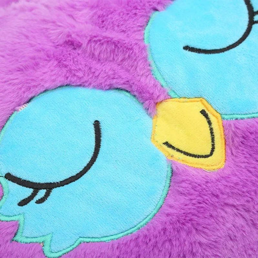 Kids Shark Sleeping Bag Plush Doll Pillow (Purple).