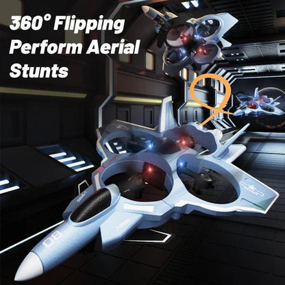 2.4G Rc Fighter Jet With Camera & Missile Launch (Grey).