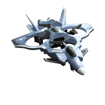 2.4G Rc Fighter Jet With Camera & Missile Launch (Grey).