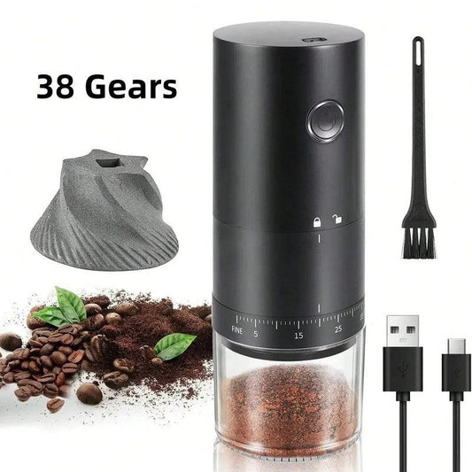 Portable Electric Coffee Grinder.
