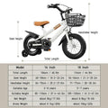 Kids Bike for Girls 3-7 Years with Basket.