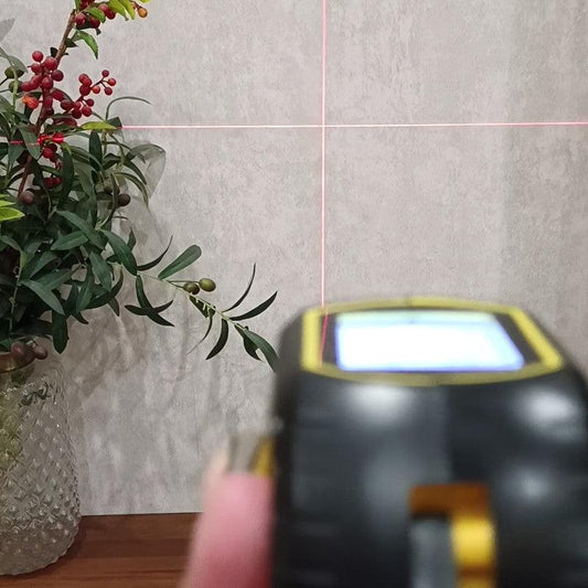 Laser Rangefinder & Steel Tape Measure.
