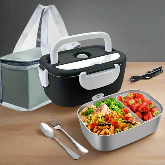 Electric Heated Rice Box Portable Food Warmer.