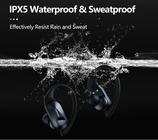 Bluetooth Wireless Earbuds Black.