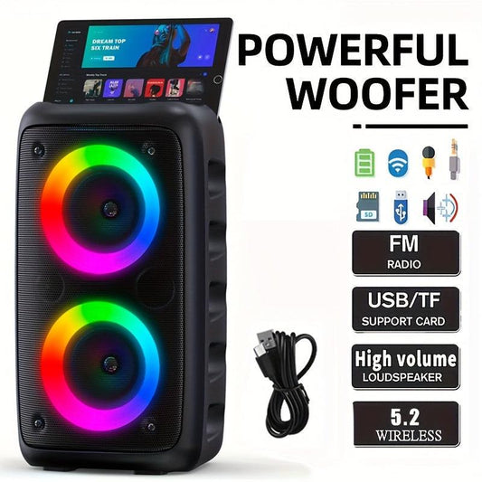 Large Wireless Speaker with Deep Bass.