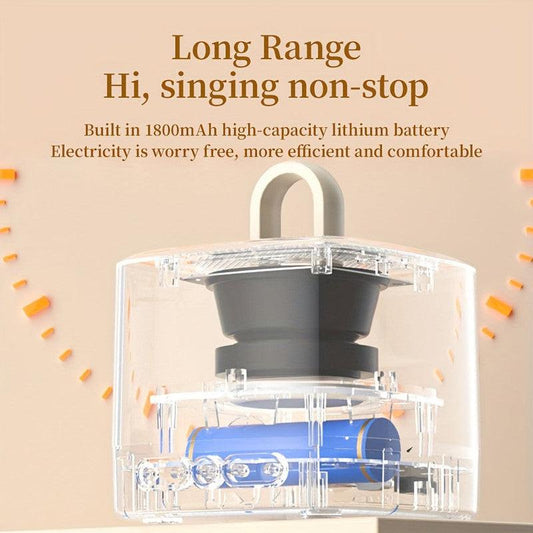 Mini Karaoke Machine with Wireless Microphones.
