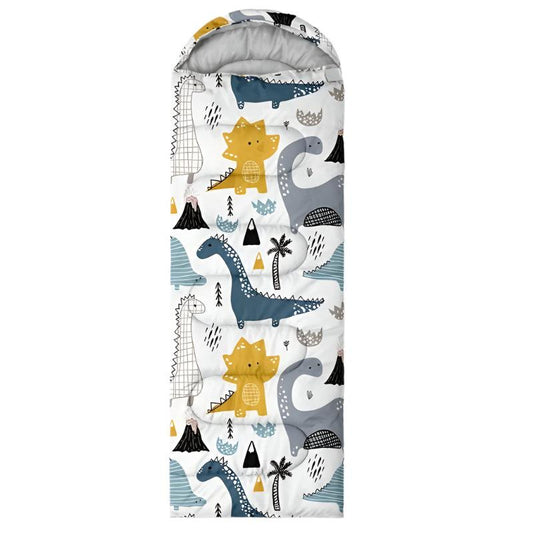 Dinosaur Camping Sleeping Bag Lightweight Warm Quilt.